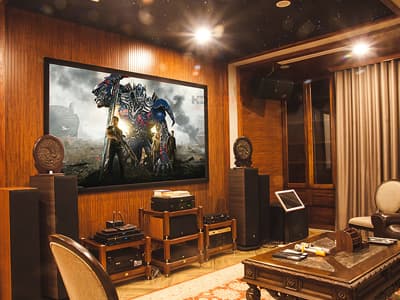 Công trình phòng phim kết hợp karaoke cao cấp tại Vạn Bảo, Hà Nội