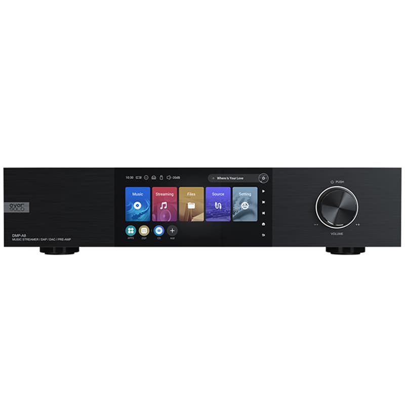 Music server Eversolo DMP-A8, Pre Amp, DAC AK4499EX và AK4191EQ, Network streamer, Bluetooth, 4GDDR4 kết hợp 64GeMMC