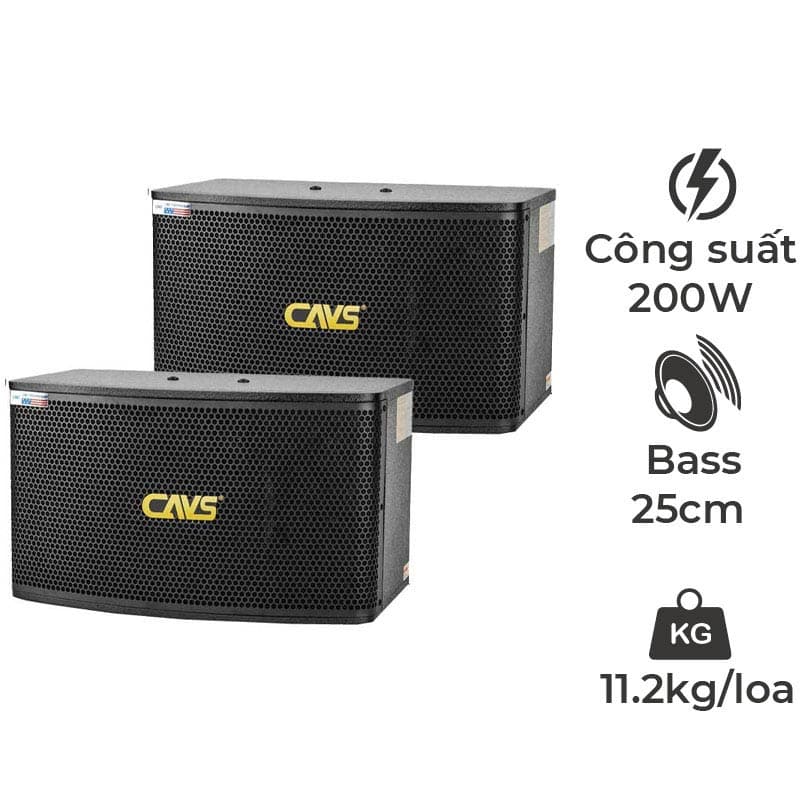 Loa CAVS LF710, Bass 25cm, Công Suất 200W