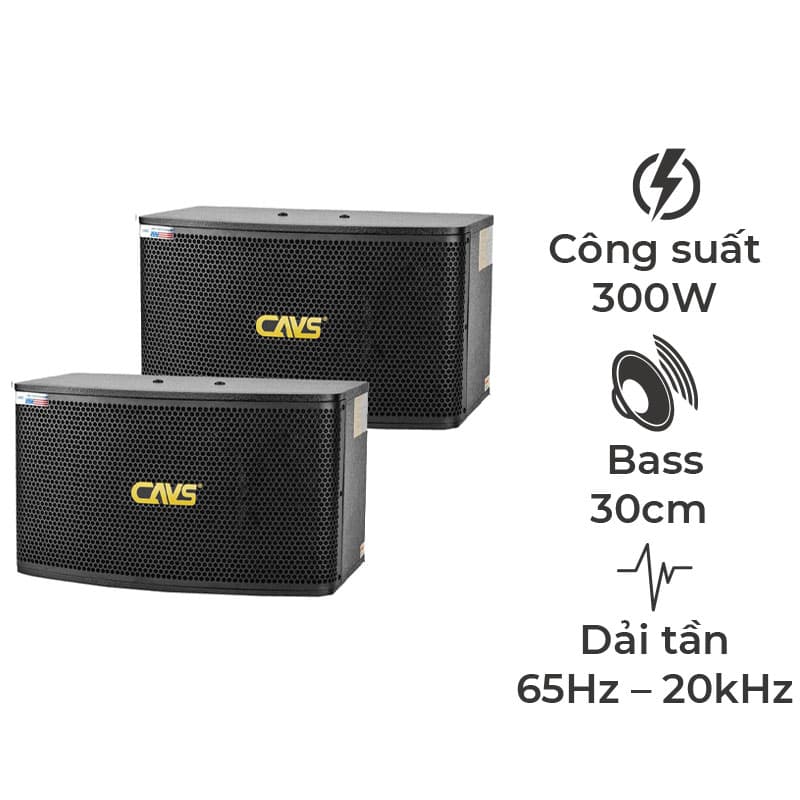 Loa CAVS LF712, Bass 30cm, 300W