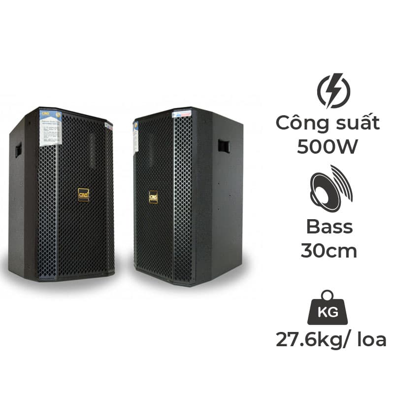 Loa CAVS P12 Pro, 500W, Bass 30cm
