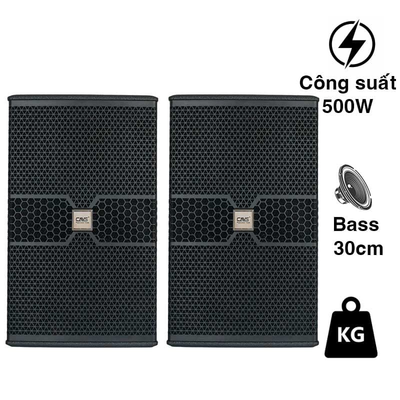 Loa CAVS K12, Bass 30cm, 500W