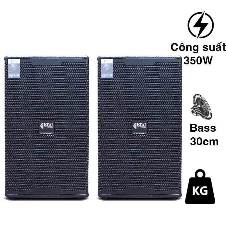 Loa Kiwi KP12, Bass 30cm, Công suất 350W