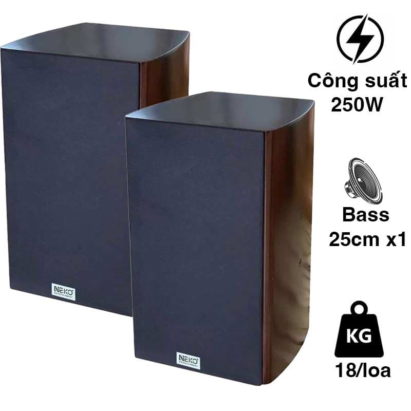 Loa Neko TD10, Bass 25cm, Công suất 300W