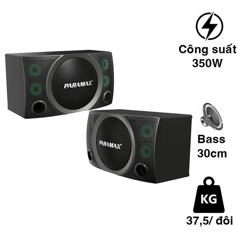 Loa Paramax SC3500, Bass 30cm, 350W