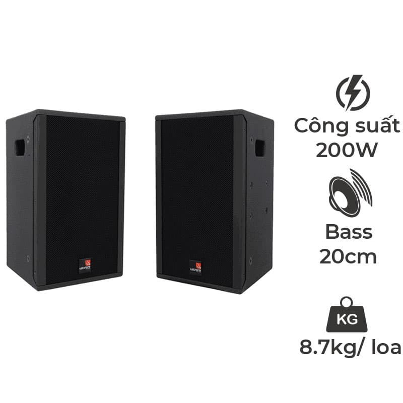 Loa Tecnare Ibza 8, Bass 20cm, 200W
