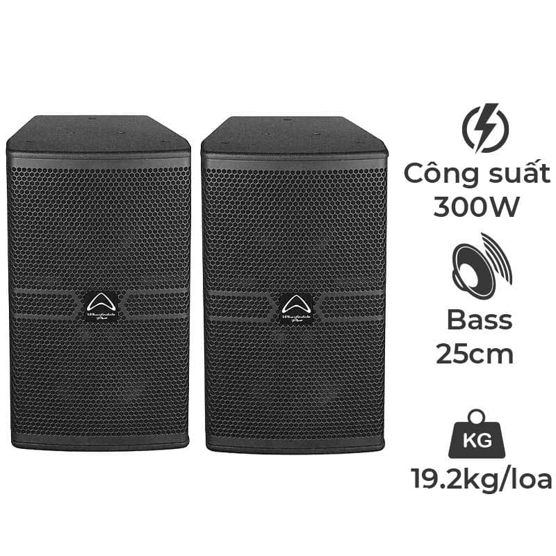 Loa Wharfedale ANGLO E10, Bass 25cm, 300W, Từ Neo