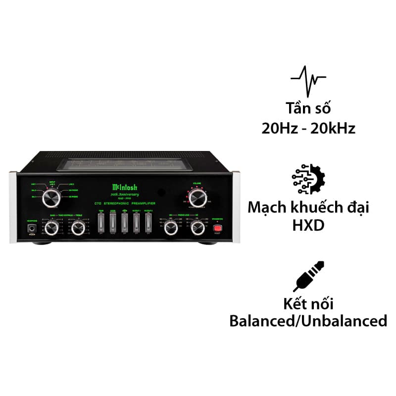 Pre Amply Đèn McIntosh C70