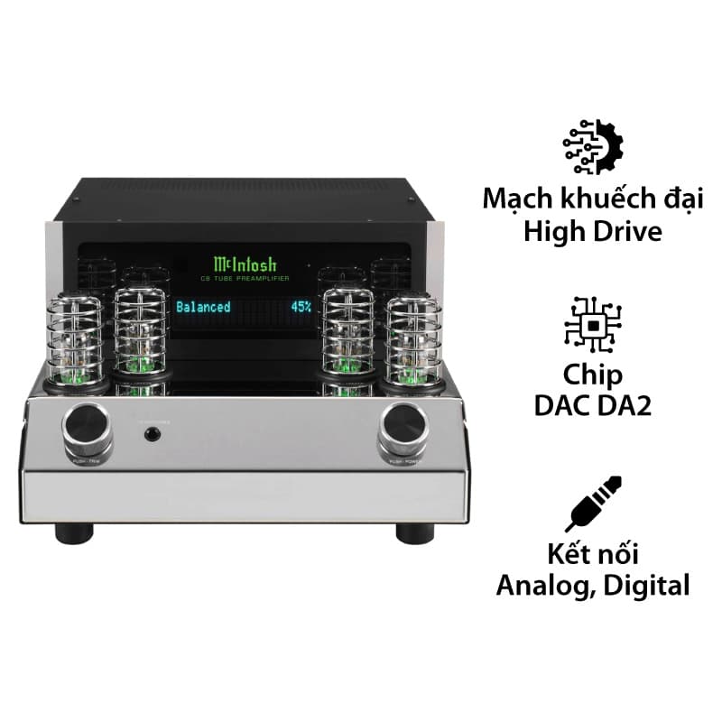 Pre amply đèn McIntosh C8