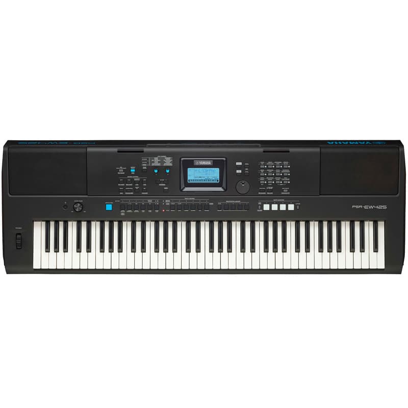 Đàn Organ Yamaha PSR EW425, 76 phím, 64 âm Polyphony, 820 âm sắc, AWM Stereo