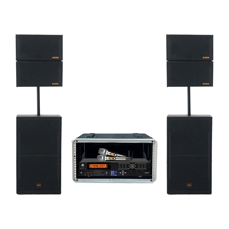 Dàn âm thanh hội trường SK61 (Koda KDP2510/KDP2515, JKAudio X6000 Plus, B3 Pro)