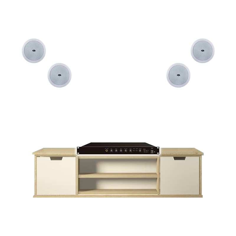 Hệ thống âm thanh quán Cafe CFH01 ( ITC T-205CW, T-120D)