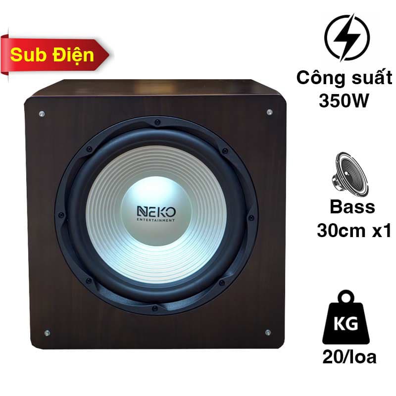 Loa sub Neko TD112S, Bass 30cm, 350W, 4Ohms, 30Hz – 280Hz