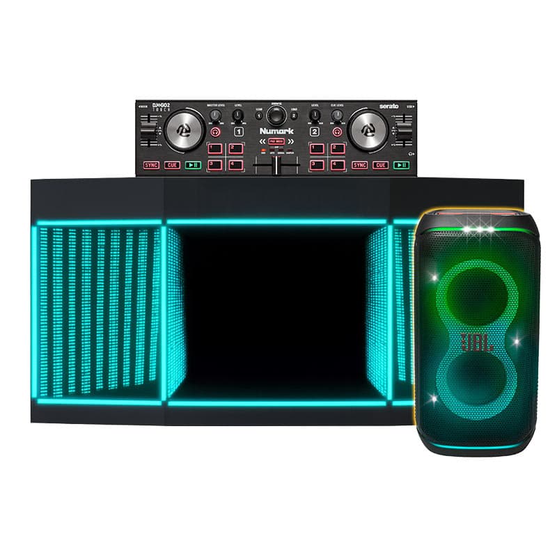 Dàn âm thanh DJ Numark, JBL DHD17 (DJ2GO2 Touch, PartyBox Club 120)