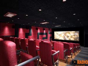 Thiết kế phòng chiếu phim 3D kinh Doanh