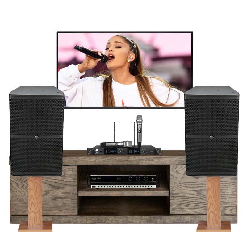Dàn karaoke Wharfedale HK30 (Wharfedale WH10 Pro, JKaudio K300, Kiwi PD8000)