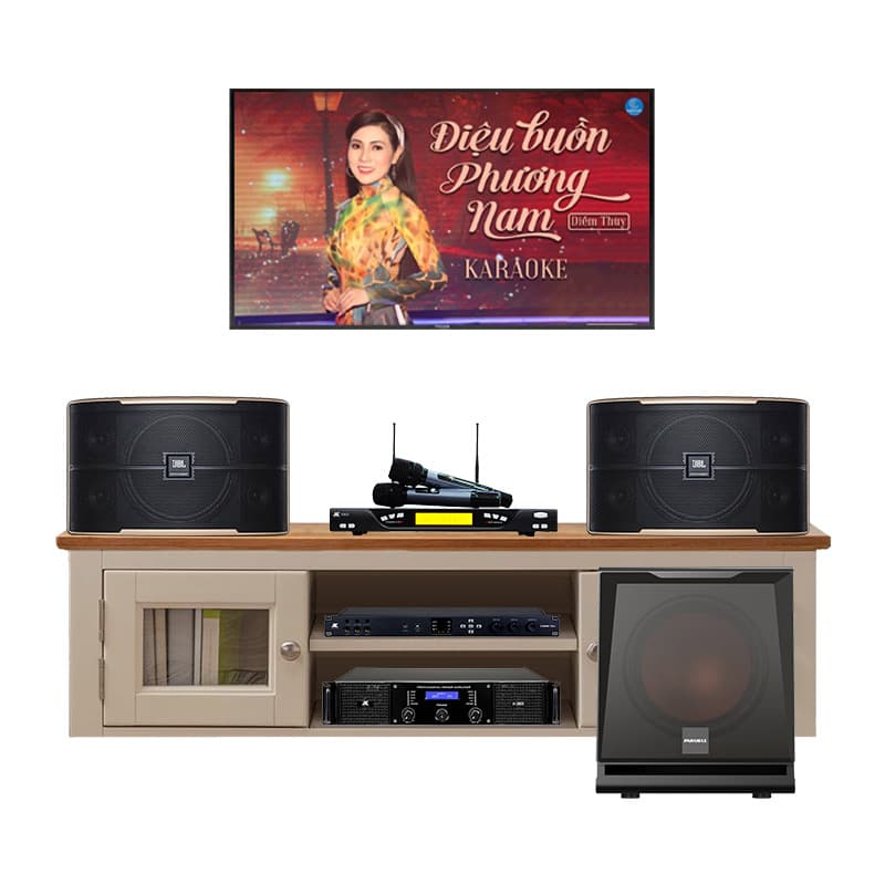 Dàn Karaoke JBL KH43 (JBL Pasion 12, H2600, X6000 plus, K800, Sub Paramax D30)