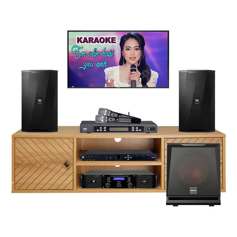 Dàn karaoke JBL KH79 (JBL KPS1, JKAudio H2600, JKAudio X6000 Plus, Paramax D30, JKAudio B5 Pro)