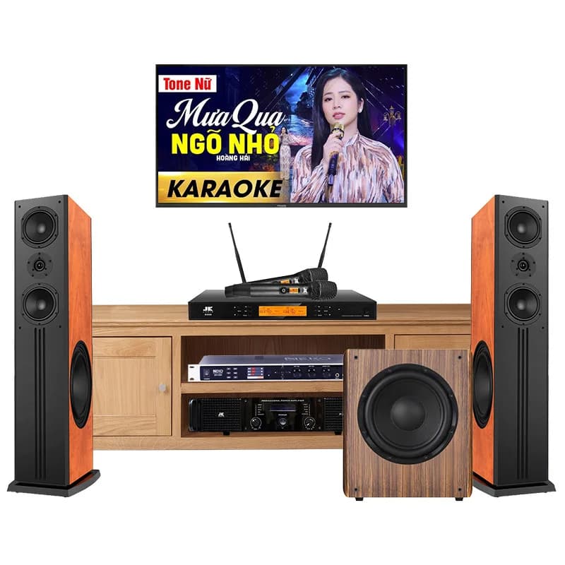 Dàn karaoke gia đình GD25 (Paramax D88 Limited, NEKO DK1000, JKAudio H2400, K500, Kadma SU30)