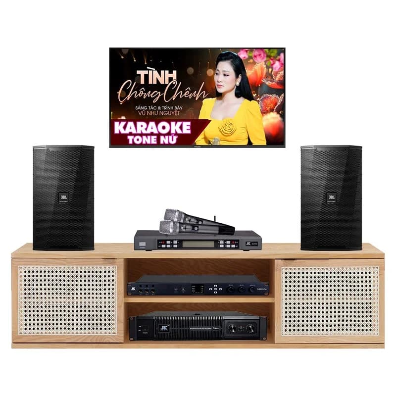 Dàn karaoke gia đình GD57 (JBL KPS1, JKAudio X6000 Plus, D2600, B5 Pro)