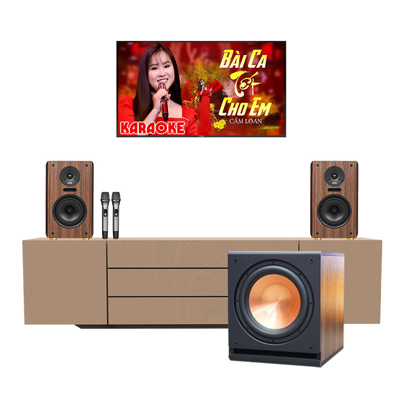 Dàn karaoke mini GD03 (Kadma BS36i, Sub Paramax D30)