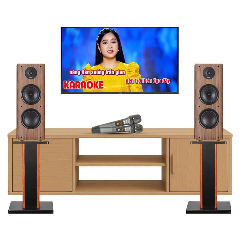 Dàn Karaoke Mini GD09 (Kadma BS56, Chân loa KST50)