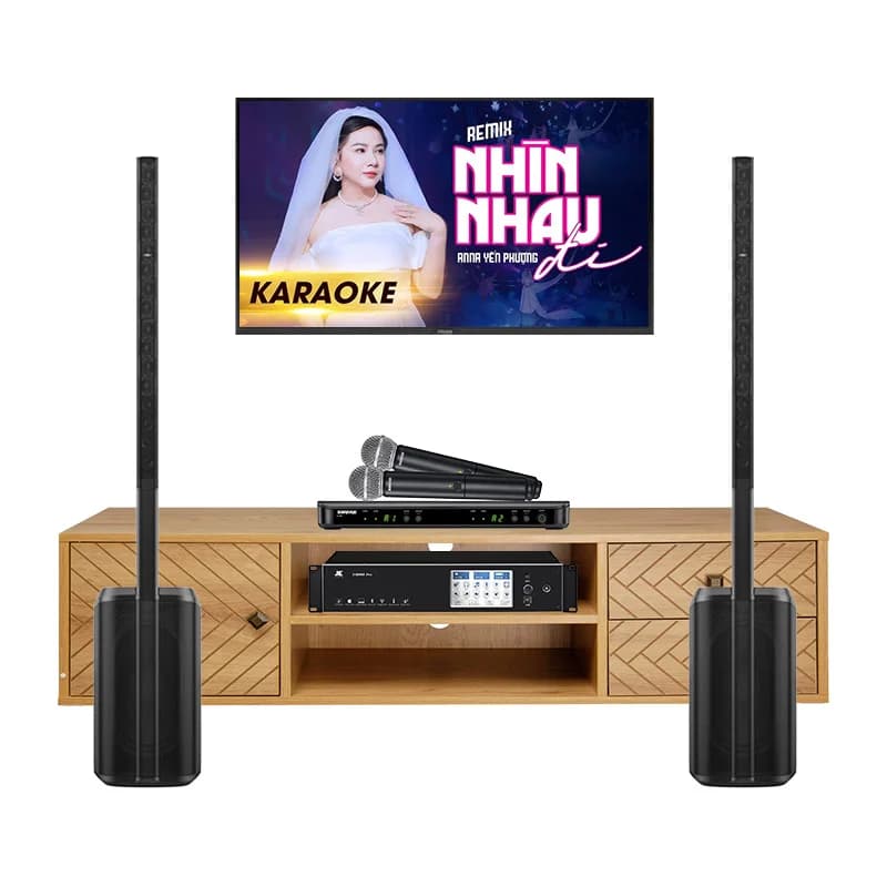 Dàn karaoke gia đình KGD199 (Bose L1 PRO1, Shure BLX288A/SM58, JKaudio X9900 Pro)
