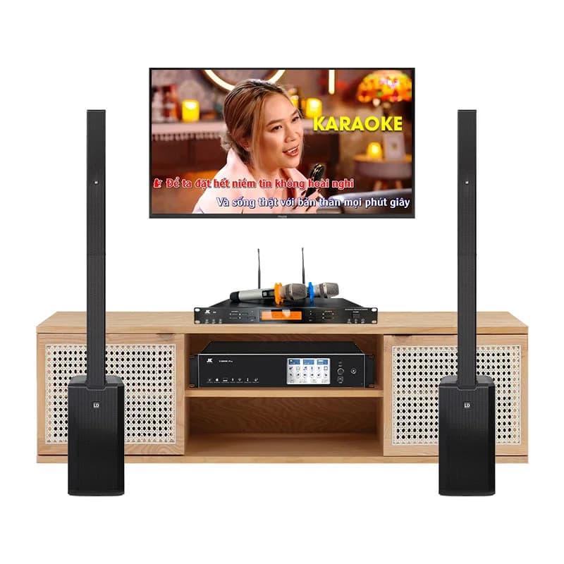 Dàn karaoke gia đình KGD265 (LD Systems MAUI 11 G3, JKAudio X9900 Pro, B9)