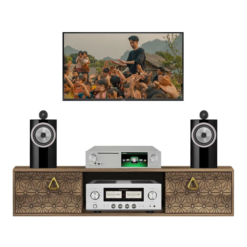 Dàn Nghe Nhạc Hi-End 2.1 GT42 (B&amp;W 705 S3, Luxman L-550AX Mark II, Cocktail X45)