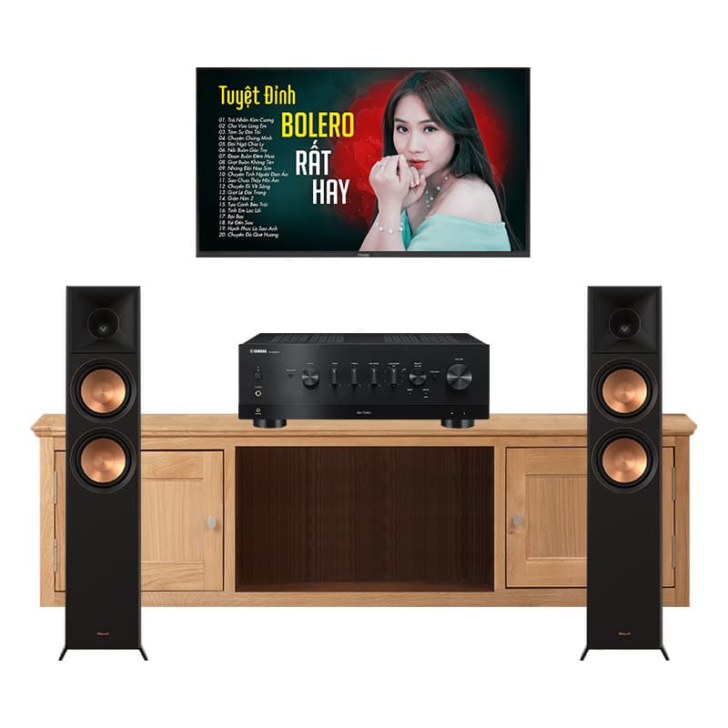 Dàn Nghe Nhạc Yamaha GT68 (Yamaha R-N800A, Klipsch RP-6000F II)