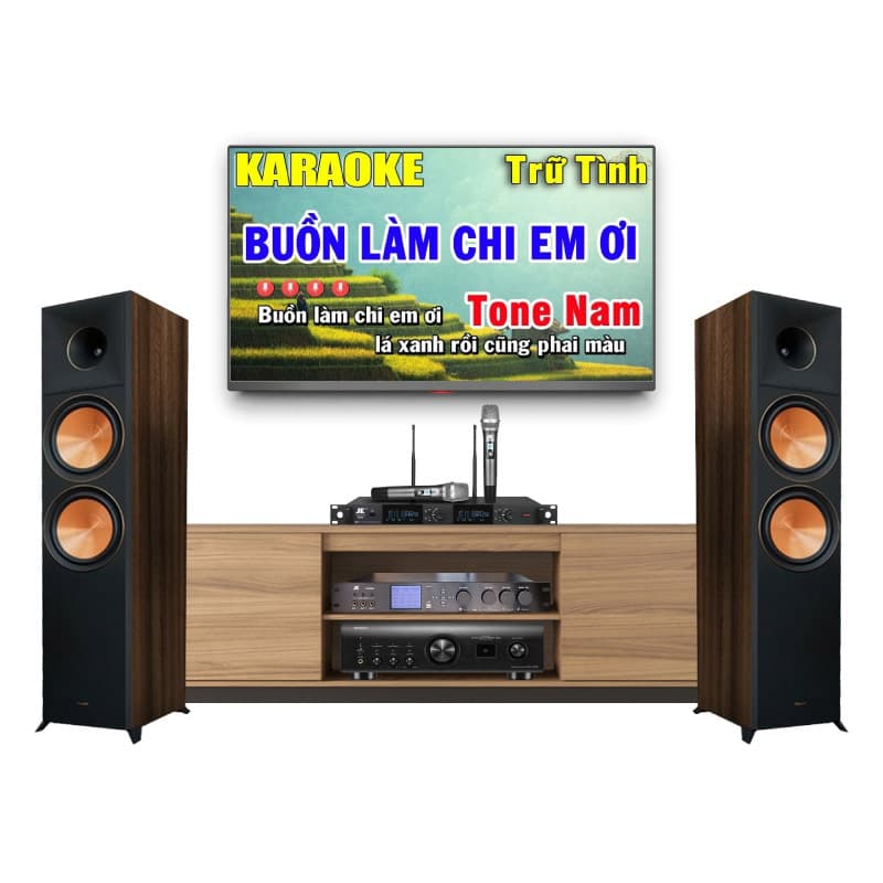 Dàn nghe nhạc và hát karaoke cao cấp Klipsch HD33 (Klipsch RP-8000F II, Denon PMA-1700NE, JKaudio X9000, K300)