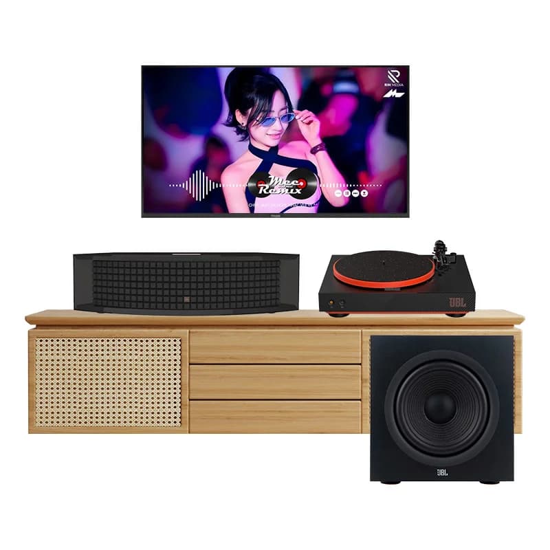 Dàn nghe nhạc JBL NH62 (JBL L42ms Music System, JBL Spinner BT, JBL Stage 200P)