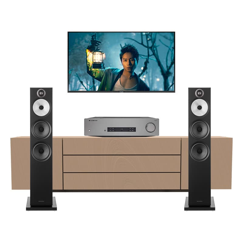 Dàn nghe nhạc B&W, Cambridge NN20 (B&W 603 S3 + Cambridge CXA 81)