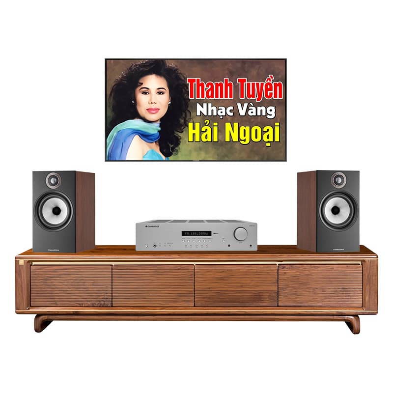 Dàn nghe nhạc Mini B&W, Cambridge NN32 (B&W 606 S3, Cambridge AXR100)