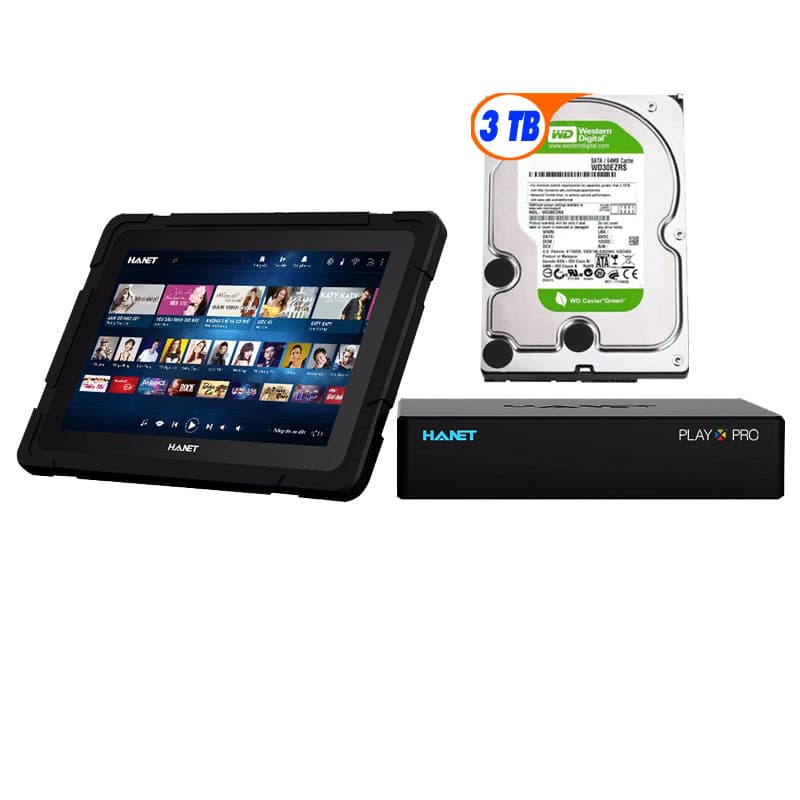 Đầu Hanet PlayX Pro 3TB, Chọn bài SmartList, Cập nhật bài Online