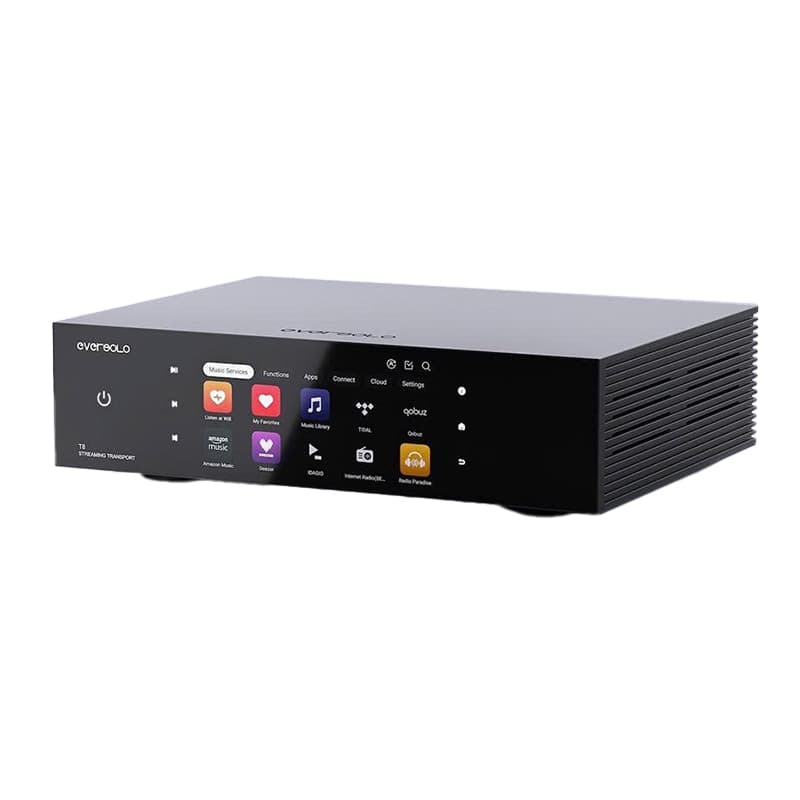 Music Streamer Eversolo T8 Streaming Transport, Optical, HDMI, Coaxial, Network Transport