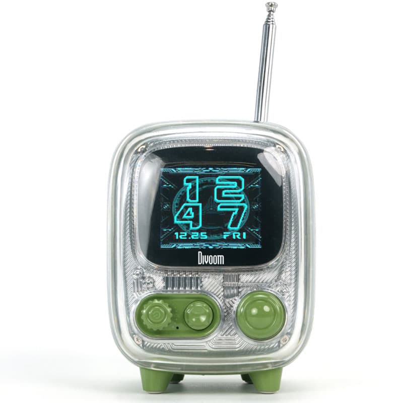 Loa Divoom Tiivoo-2, Màn hình LED, Đài FM, Bluetooth 5.3, Ứng dụng Divoom