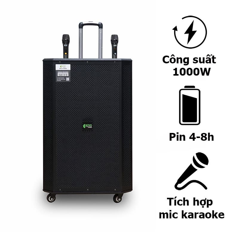 Loa Kéo Kiwi K6018, Bass 50cm, 1000W
