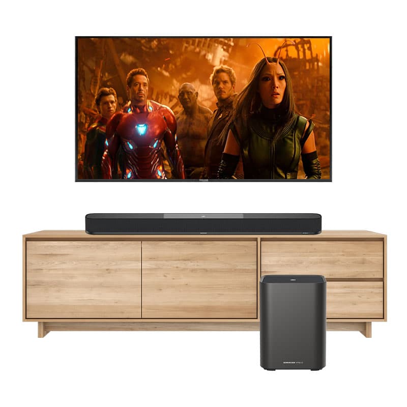 Bộ loa soundbar Sennheiser SB23 (Ambeo Soundbar Plus, Ambeo Sub)