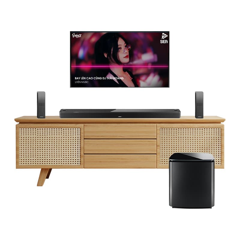Bộ loa Soundbar Bose SB28 (Bose Soundbar Ultra, Bass Module 700, Surround Speakers 700)