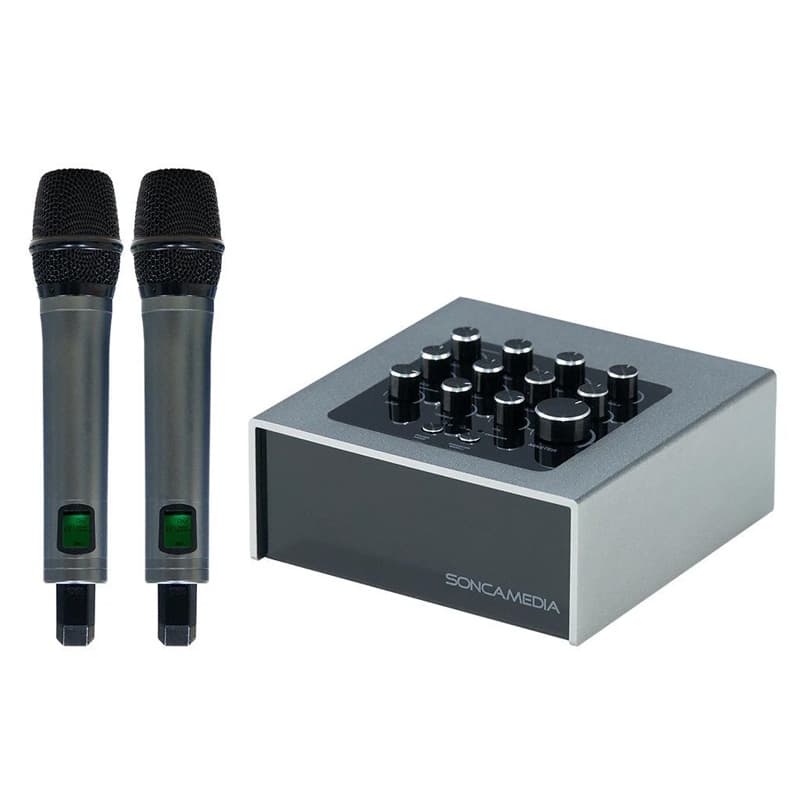 Micro Kèm Vang ACNOS MiNet30U PRO, Bluetooth 5.0, USB, OPTICAL, HDMI, AUX, Soundcard, Android 8K