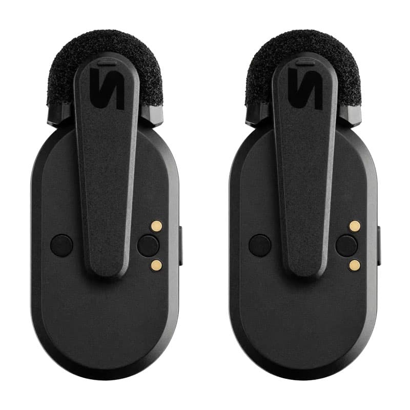 Micro gài áo Shure Movemic Two, 2 Kênh, Pin 24h, Bluetooth 5.0, Hỗ Trợ Máy Ảnh, APP ShurePlus MOTIV (Thu Âm, Trợ Giảng)