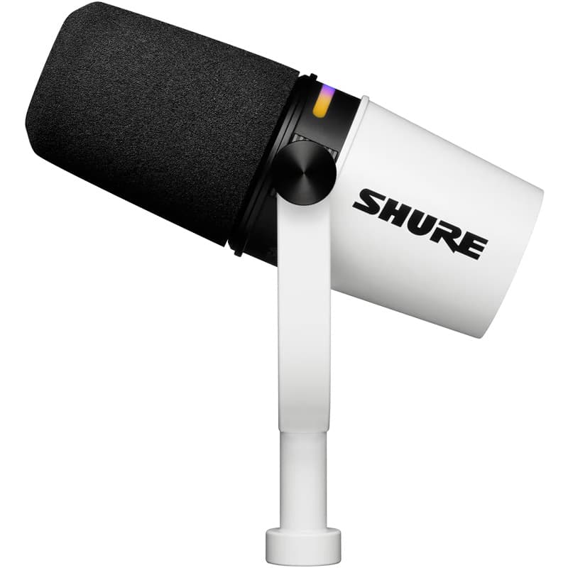 Micro Shure MV7+ (Plus) Led đẹp, DSP, USB-C, XLR, AUX