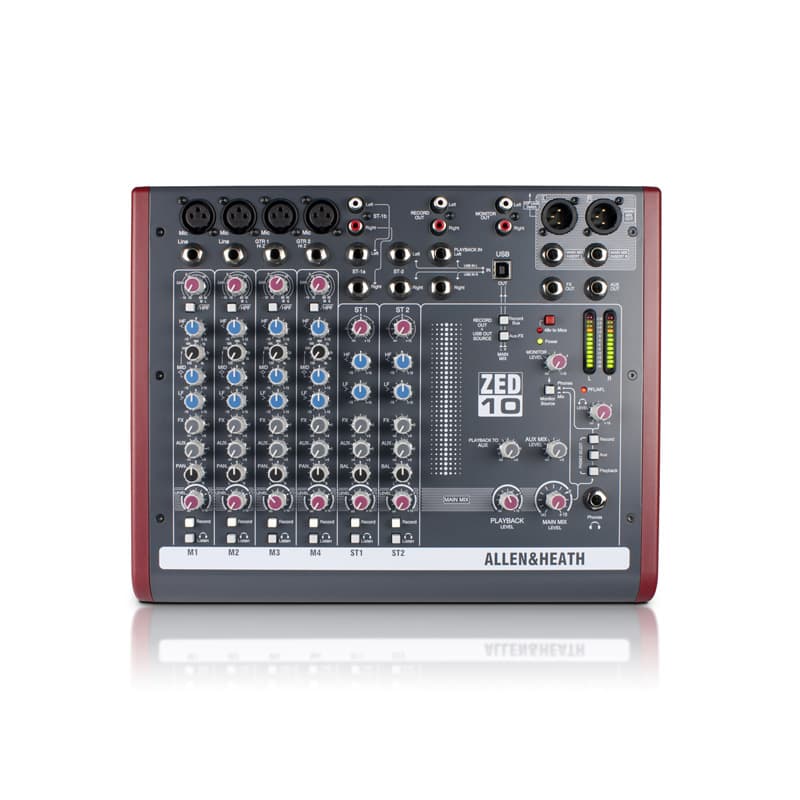 Bàn mixer Allen &amp; Heath Zed1002 6 Inputs, 2 Bus