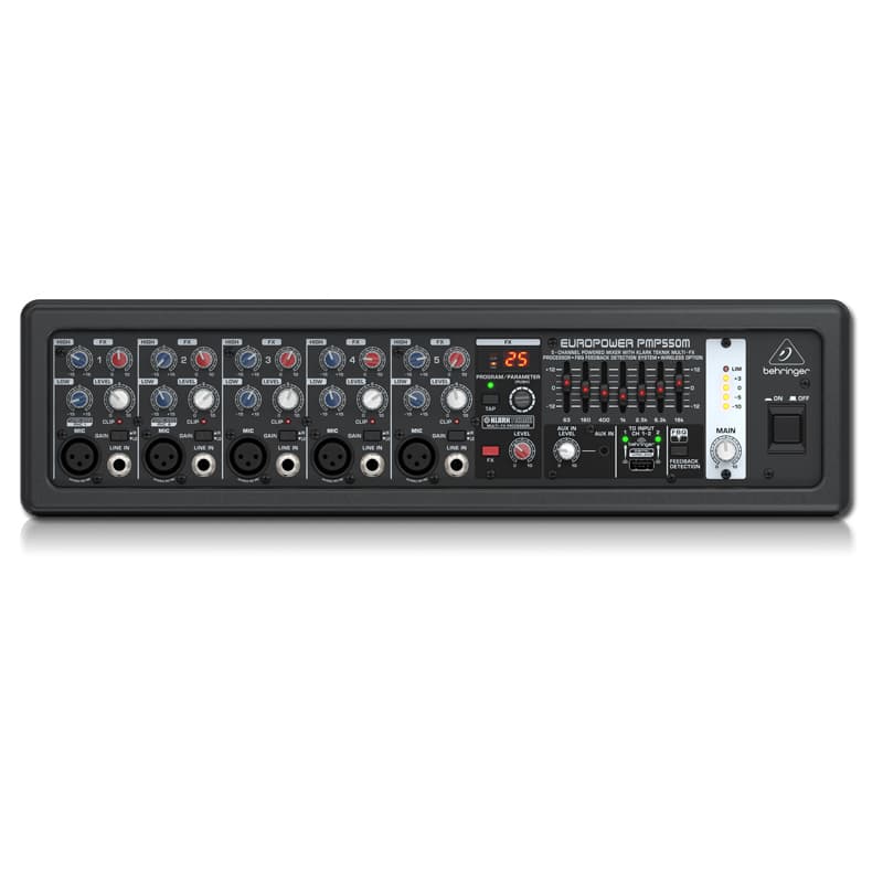 Bàn mixer Behringer PMP550, 5 Kênh