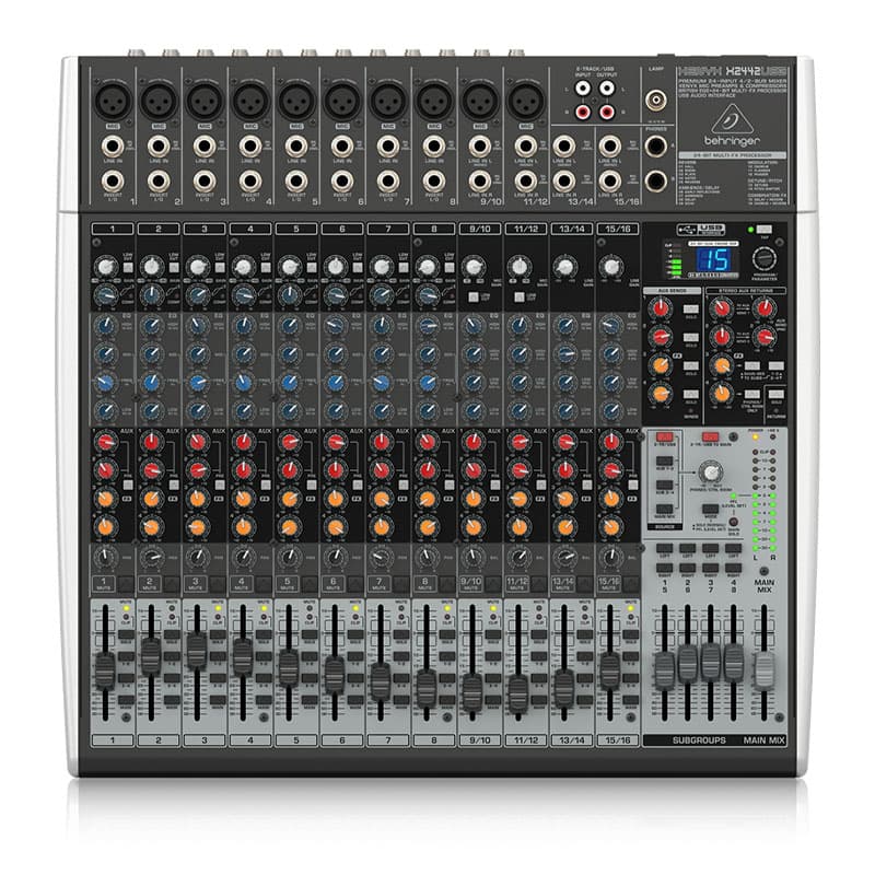 Bàn mixer Behringer Xenyx X2442USB, 24 kênh đầu vào