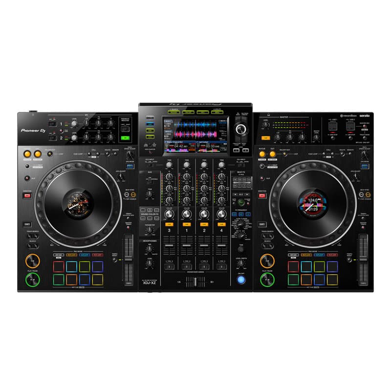 Bàn DJ Pioneer XDJ-XZ, Rekordbox, Serato DJ, 4 kênh, màn cảm ứng 7 inch, 13kg, Mới