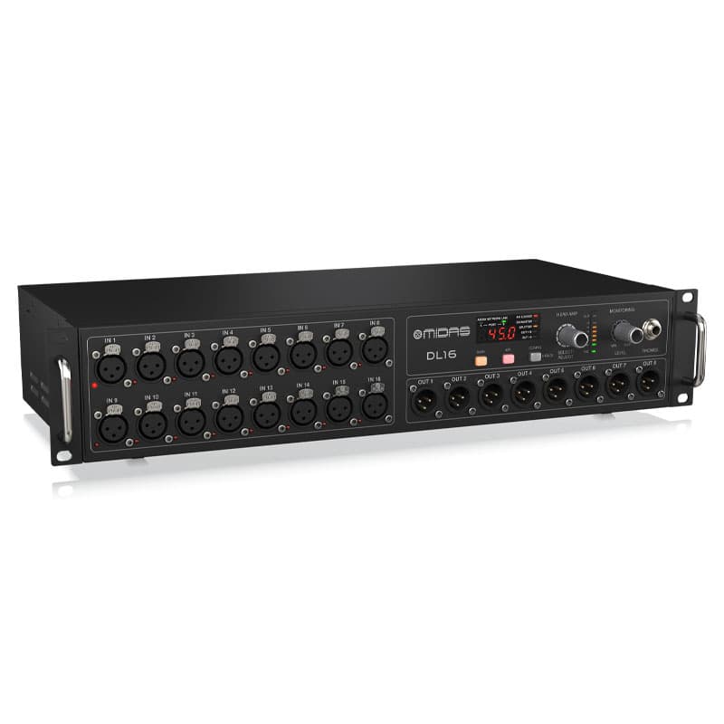 Mixer Midas DL16 Stage Box, 16 kênh input, 8 output