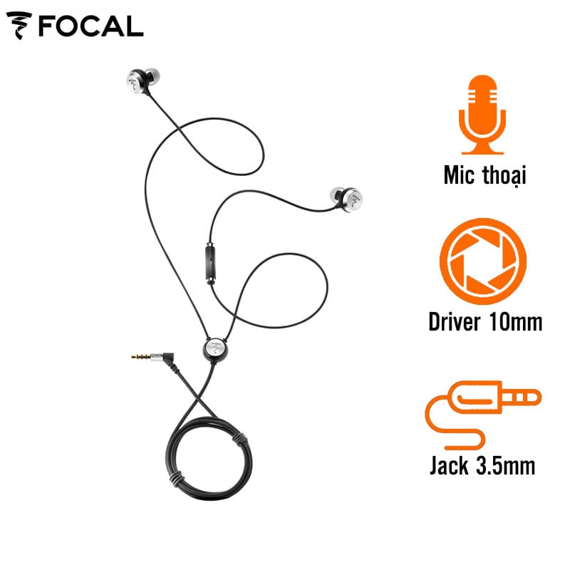 Tai Nghe Focal Sphear S (Có Dây, Jack 3.5mm)