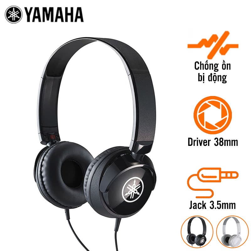 Tai Nghe Yamaha HPH-50B (Chụp Tai, Jack 3.5mm)